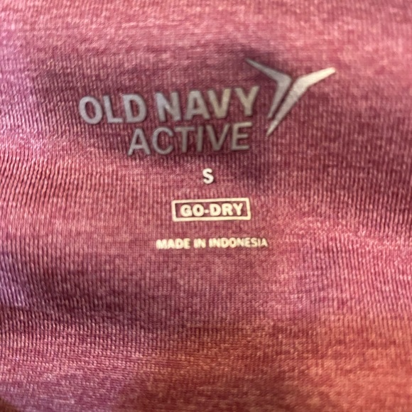 Old Navy Pink/Dark Pink Workout Leggings - Picture 2 of 2